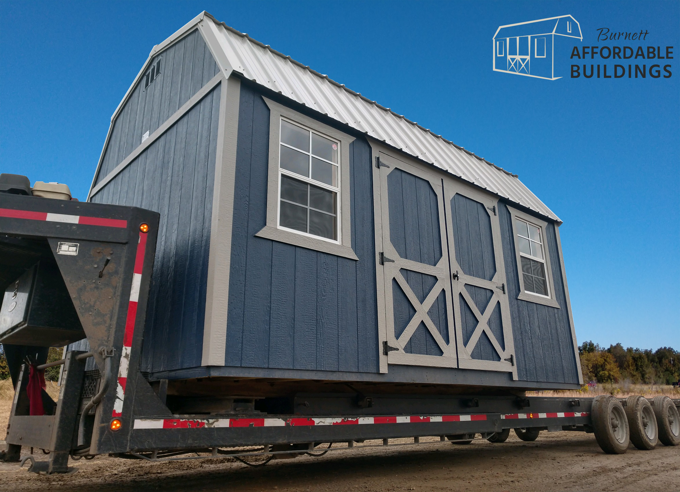 largest shed that can be delivered