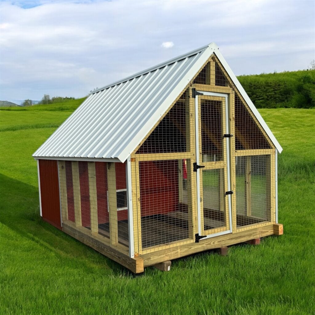 Economy Chicken Coop 8x16