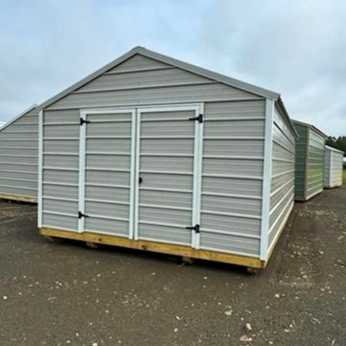 10×16 Metal Value Shed | Burnett Affordable Buildings