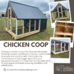 Why a Chicken Coop from Burnett Affordable Buildings is Perfect for Your Backyard