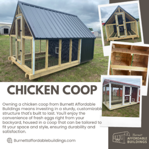 Bow chicken coop