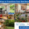 🏡✨ 5 Creative Ways to Transform Your Shed (It’s NOT Just Storage Anymore)